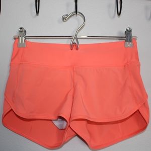 LULULEMON Coral Speed Short, size: 2